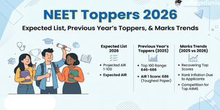 NEET Toppers 2026: Expected List, Previous Year’s Toppers, & Marks Trends